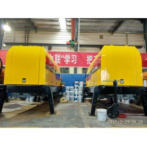 Stationary Concrete Pump With 1600Mm Stroke 150m Vertical Conveying Distance