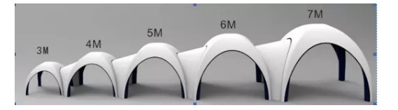 Small And Smart Assemble Outdoor Waterproof Easy Pop Up Inflatable Tent