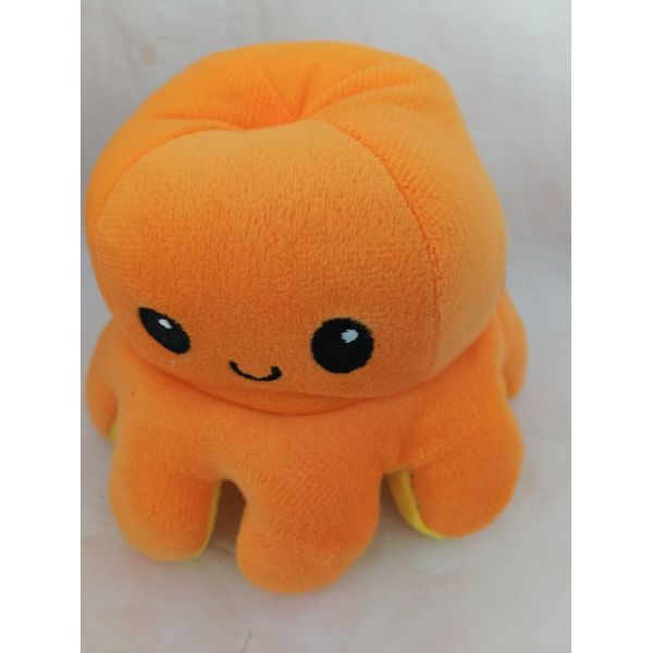 Plush toy stuffed toy holiday gift cute cartoon animal toy octopus baby orange toy