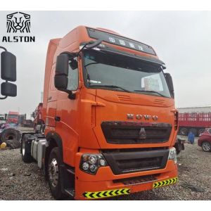 China Sinotruk Howo T7H 480hp MAN Engine Used Tractor Truck 4x2 with Hydraulic Retarder on sale