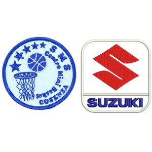 Washable Stick On 3D Logo Embroidery Patch Brownie Sash Badges