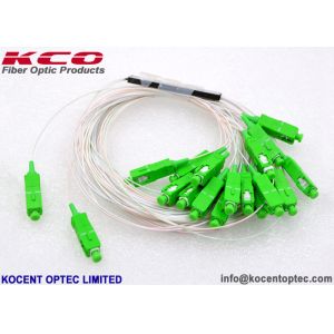 FTTH 2x16 Fiber Optic Splitter with SC/APC LC/APC Connector and Compact Design