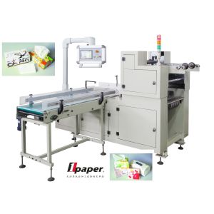 Quality High Output Automatic Handle Fixing Machine , For Box Tissue And Roll Paper for sale