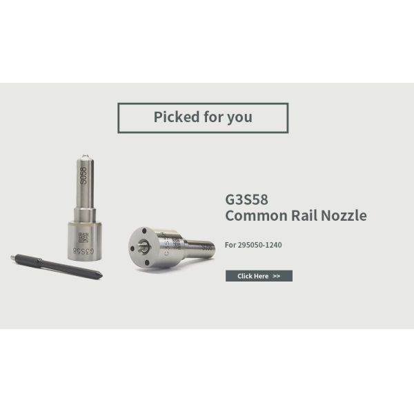 G3S3 DENSO Common Rail Nozzle For Injectors 295050-005# 55567729