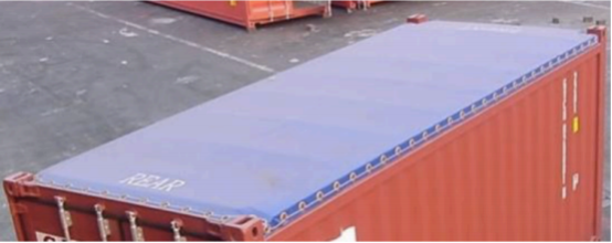 Factory Direct High Quality Heavy Duty HDPE Knitted Warp Tarpaulin For Container