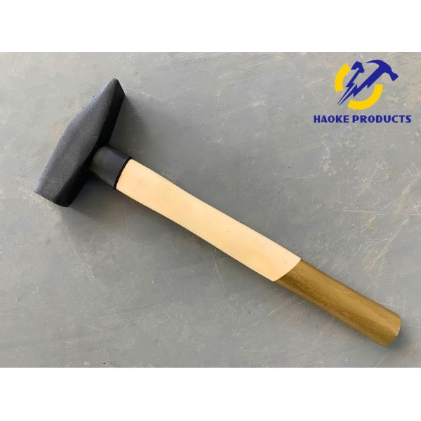 300G Size Forged Steel Machinist Hammer With Yellow Color Wooden Handle (XL0103-YELLOW)