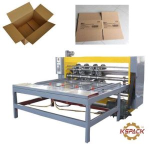 Chain Feeder Rotary Slotting Creasing Cutting Carton Box Making Machinery