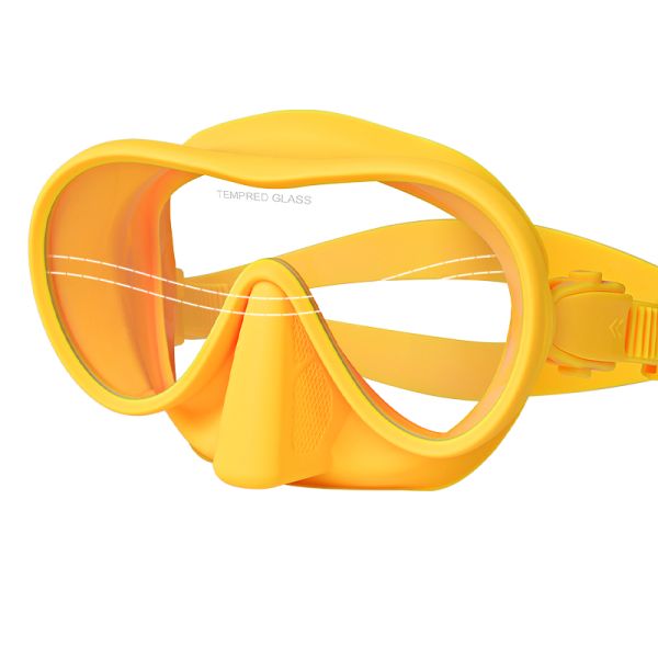 Customized Easybreath Snorkel Mask Diving Goggles And Breathing Tube Set