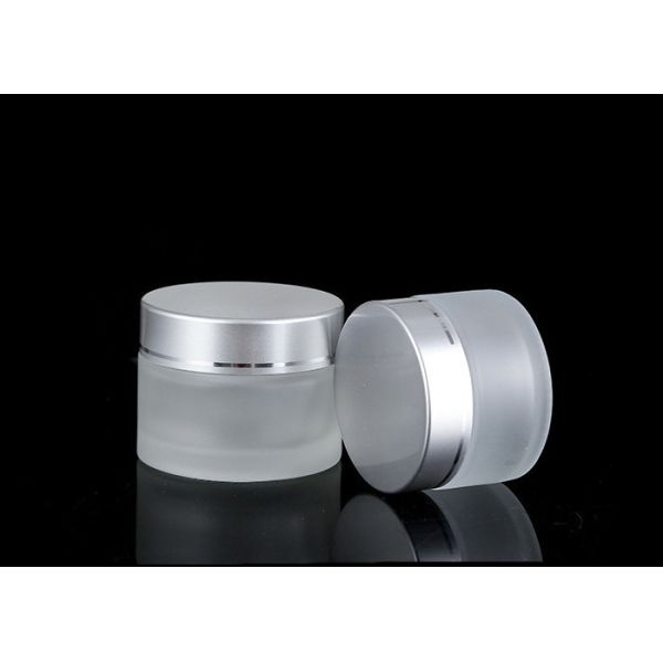 5g 10g 15g 20g 30g 50g Wide Mouth Matte Empty Facial Glass Cream Lotion Jar with