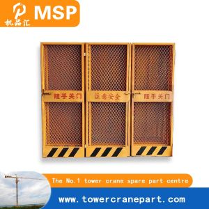 Quality Reliable Fixed Tower Crane Accessory For Long-Term Use Elevator Safety Protection Net Floor Door for sale