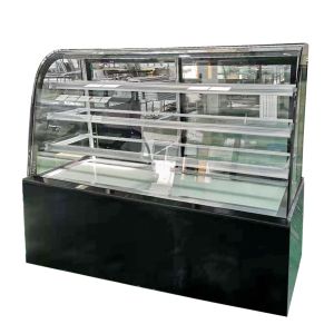 Self - Contain Compressor System Cake Display Cabinet Bakery Refrigerated