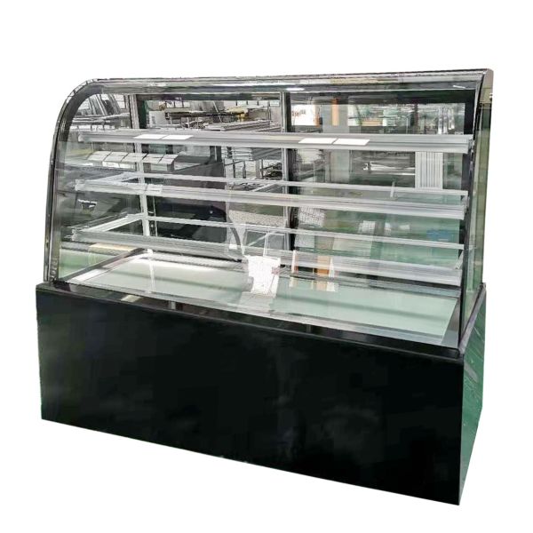 Self - Contain Compressor System Cake Display Cabinet Bakery Refrigerated