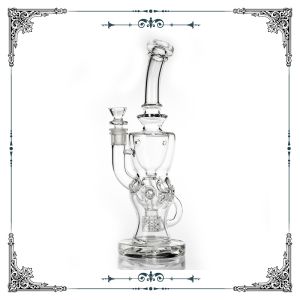 Quality Klein Recycler 12 Inches Matrix With Showerhead Percs Bongs for sale