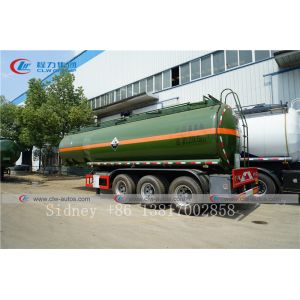 36cbm Q345 Mild Steel Liquid Ammonia Tanker Semi Trailer
