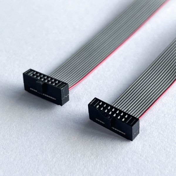 Buy 1.27mm Flat IDC Cable 10 Pin - 100 Pin Ribbon Cable Assembly Customized Length at wholesale prices