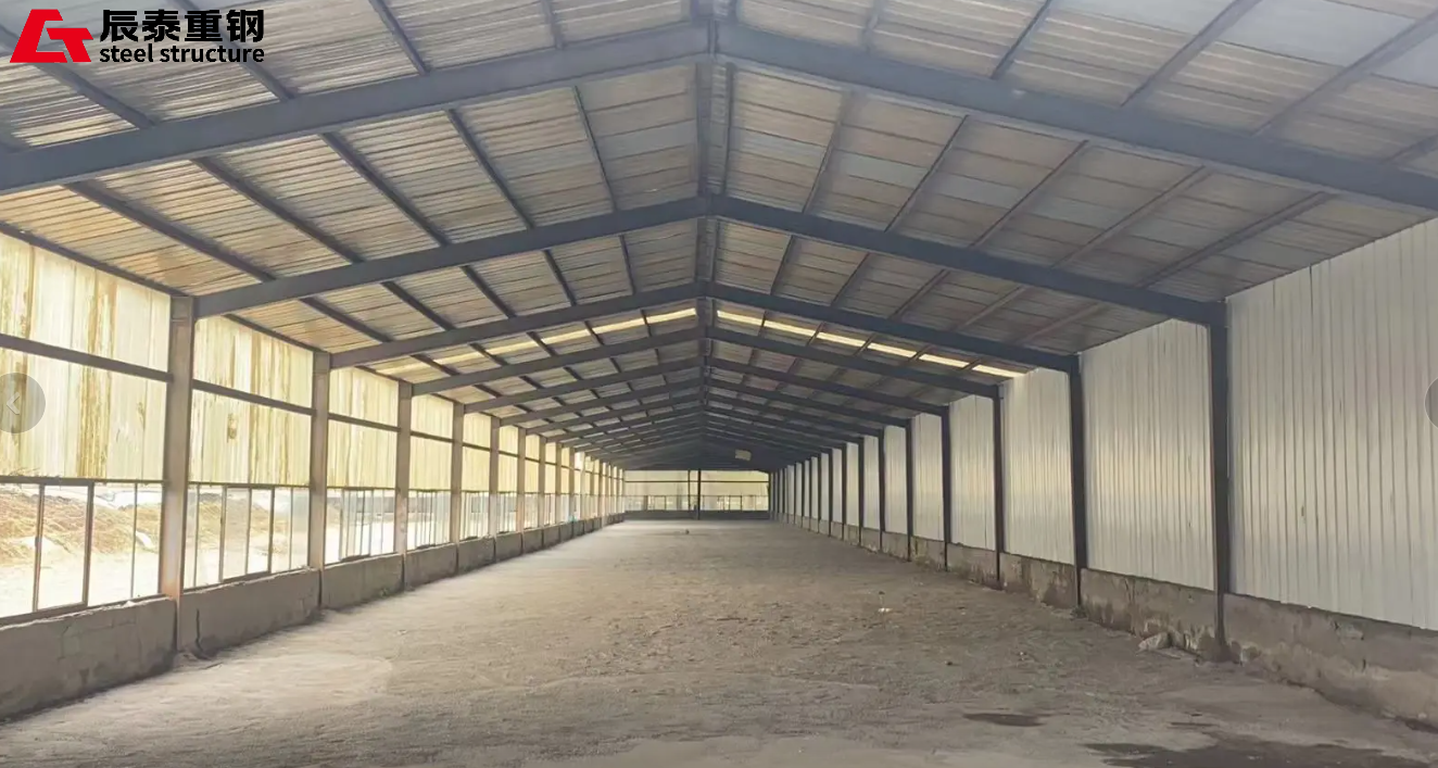 Light Weight Prefab Farm Buildings Construction Steel Framed Agricultural Buildings