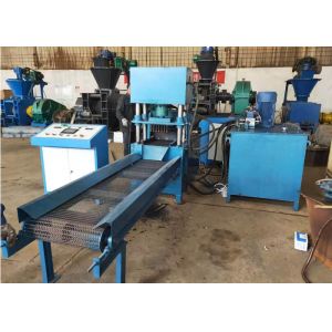 50mm 11kw PLC Smoke Free Charcoal Briquette Machine