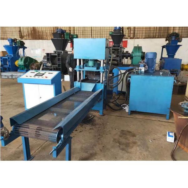 Buy 50mm 11kw PLC Smoke Free Charcoal Briquette Machine at wholesale prices