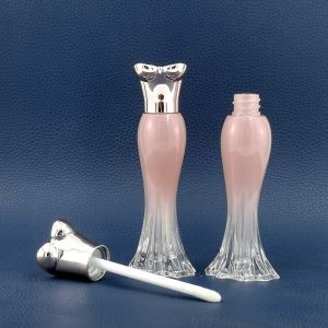 Skirt Mermaid Gradient Rose Gold Empty Lip Gloss Tube 3ml