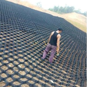 Ultrasonic Welding Geocell for Black Thickness textured Slope Protection