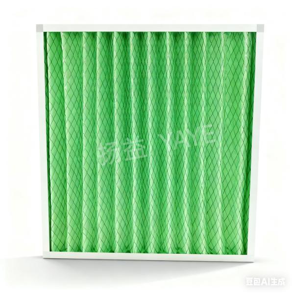 Primary Efficiency Pleated Industrial Air Filter G1 G2 G3 G4 Efficiency (With