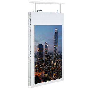 55'' Hanging Double Sided Commercial Digital Signage Displays Ultra High