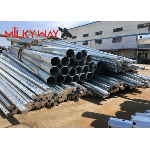 Multi-Row Cone-Shaped Vertical Steel Bar for Steel Power Pole with Material and