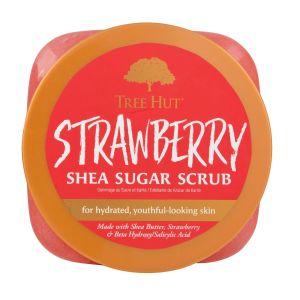 250ml Tree Hut Strawberry Shea Sugar Scrub Salt Exfoliating Antioxidants