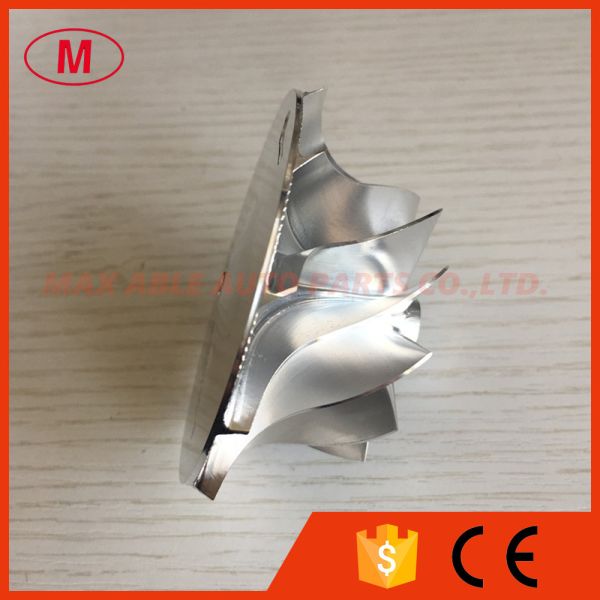 TD04HL 16G 48.30/68.00mm 11+0 blades forward turbo milling/aluminum 2618/billet compressor wheel
