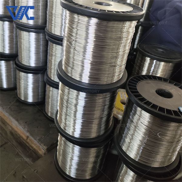 Bright Annealed Soft FeCrAl Alloy 0Cr21Al6 OhmAlloy142A Heating Resistance Round Wires