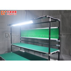 Anti Static Production Industries Workbench ,Black Lean Tube Detection Workbench