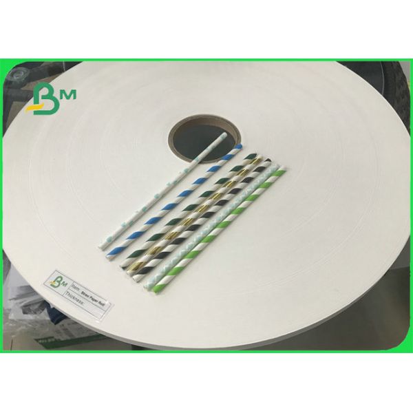 14mm 15mm 60gsm White Kraft Paper With Food Grade Certification for food wrapping