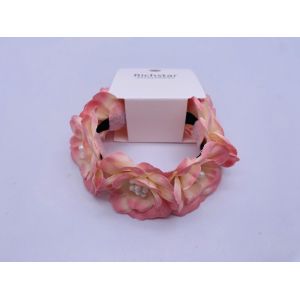 China Elegant Flower Hair Accessory Practical Elastic Multi Colored on sale