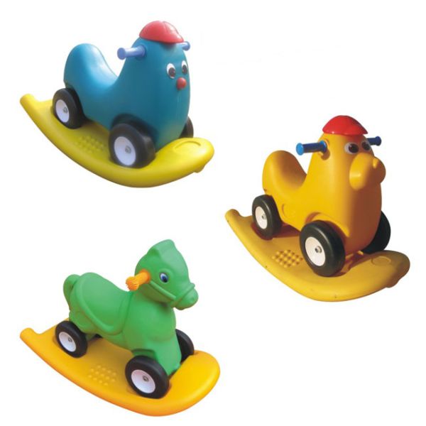 Plastic HDPE Playground Kids Toys Outdoor Kid Toys For Indoor Rocking Horse Rider