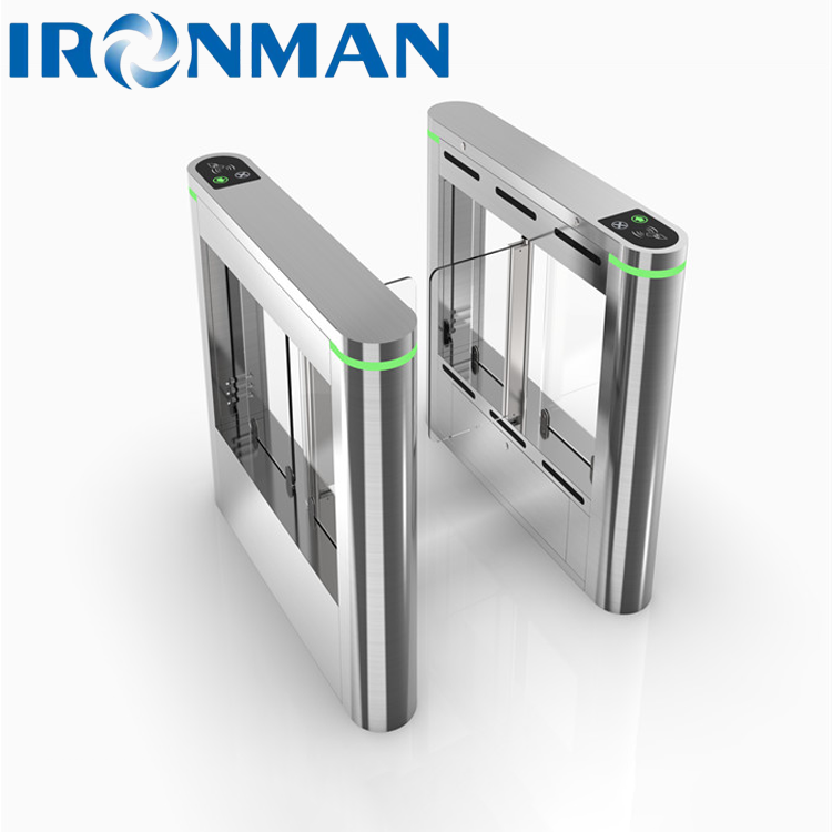 Pedestrian Swing Gate Turnstile SUS304 Electronic Security Turnstiles