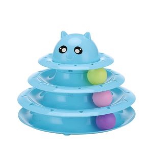 Exploded Turntable Three Layer Combination Toys For Cat