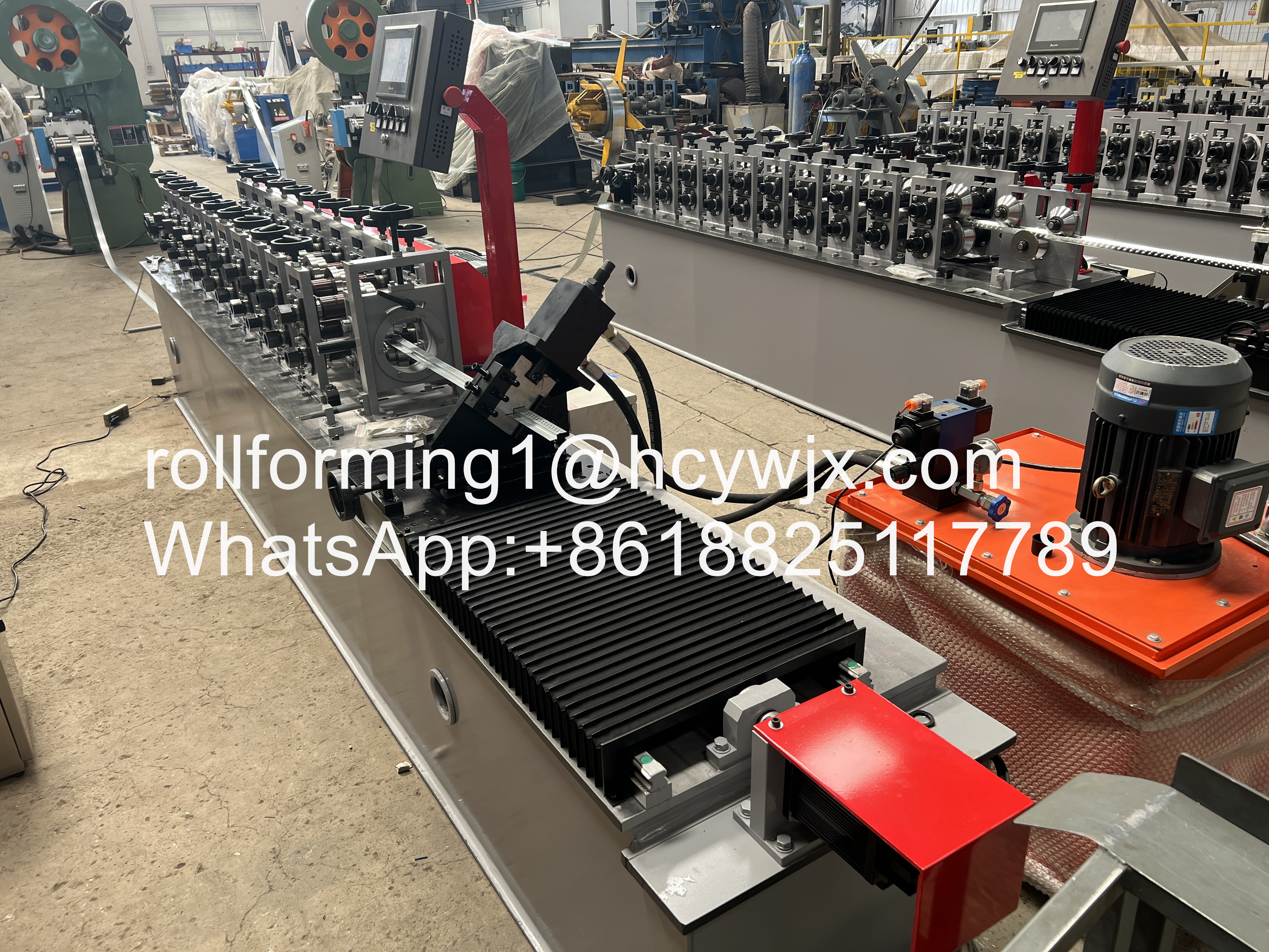 Quality Customized Profile GI Drywall System Roll Forming Machine for sale