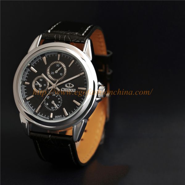 CHENXI 005C2 Fashion Jewelry Watch Unisex Genuine Leather Watch Quartz Watch Analog Watch
