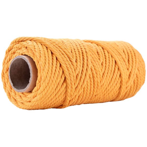 50m Dusty Pink Macrame Cord 5mm ISO9001 Pink Cotton Rope 3 Strands