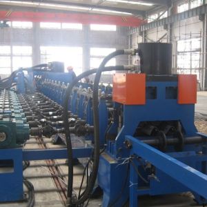 Quality Gearbox Driven Highway Guardrail Making Machine OEM With Hydraulic Cutting for sale