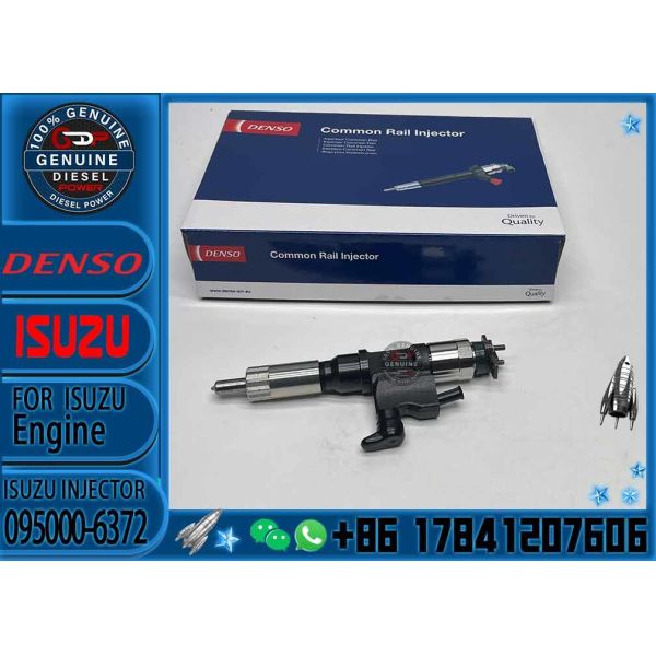 fuel injector 095000-6372 095000-6373 095000 6372 095000 6373 0950006372 0950006373 for ISUZU 4HK1 / 6HK1 Euro IV