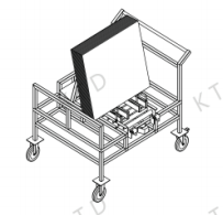 Trolley-Get on the PIN workstation vehicle