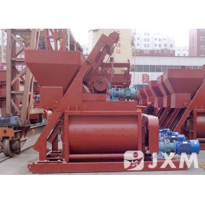 1000L Twin Shaft Mixer Batching Plant High Mixing Performance
