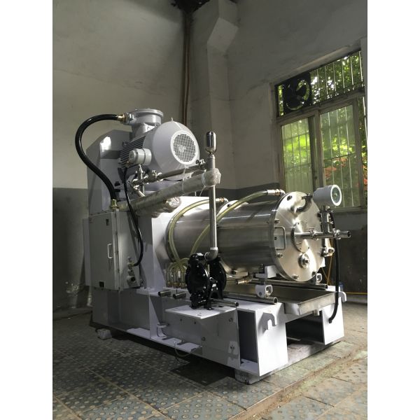 100L Dics Horizontal Bead Mill Sand Mill For Paint Silicon Carbide Ceramics