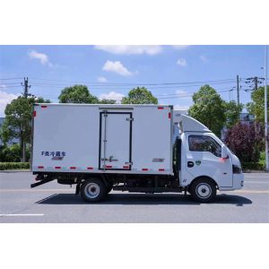 Dongfeng Temperature Adjustable 3ton Refrigerated Container Truck