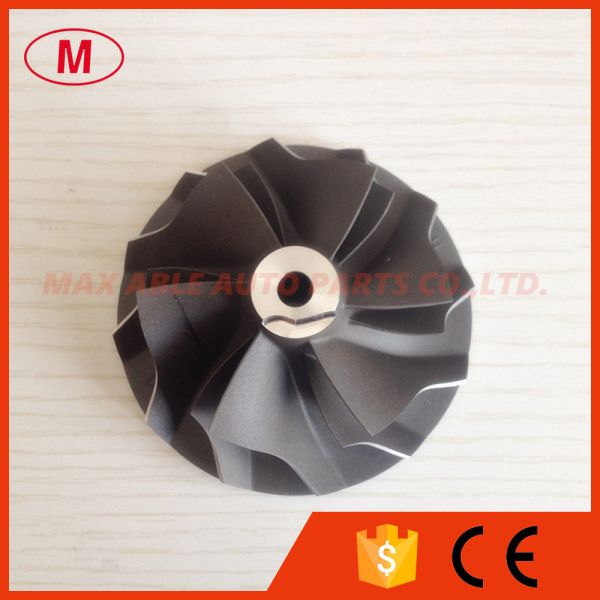 Buy TD05 TD06-25G 60.5/78mm 6+6 blades 6.5mm hole compressor wheel for turbo turbocharger at wholesale prices