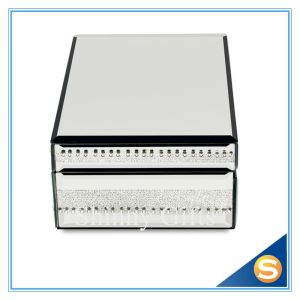 Silver Royal Design Mirror Jewellery box packaging Gift Box