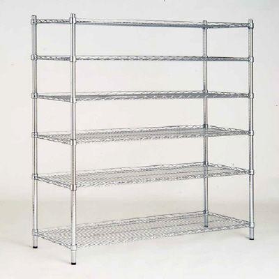 Buy 6 Tier Adjustable Industrial Wire Sheling Office Wire Racking Industrial Storage Solutions at wholesale prices