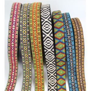 China 1/2 Elegant Single Face Jacquard Ribbon Trim on sale