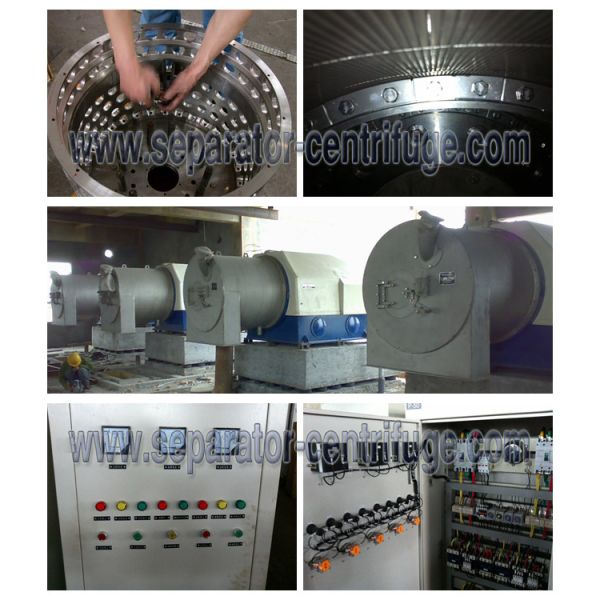 Large Volume Sodium Sulfate Dewatering Full Automatic Continuous Centrifuge Horizontal Type